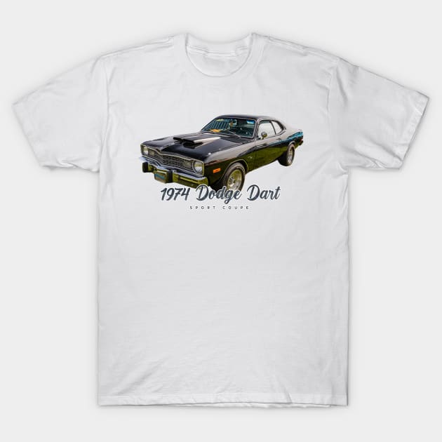 1974 Dodge Dart Sport Coupe T-Shirt by Gestalt Imagery